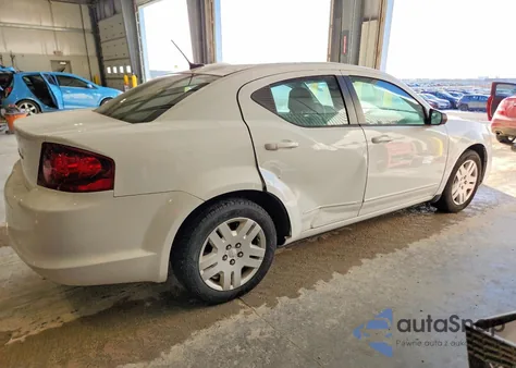 2013 Dodge Avenger Se z USA, uszkodzony, nr VIN 1C3CDZAB4DN773220